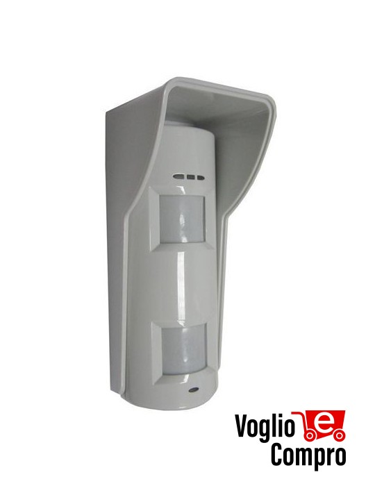 SEXD10TTAM  Rilevatore da esterno tripla tecnologia antimascheramento