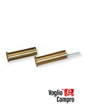 CONTATTO MAGNETICO DA INCASSO COSTEL Ci08 IN OTTONE CONF. 10 PEZZI diam. 8mm