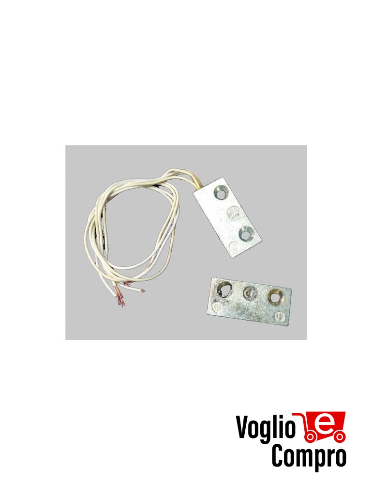 CONTATTO MAGNETICO DA ESTERNO IN ALLUMINIO COSTEL IN CONF. 10 PZ DIM 30x15x9mm