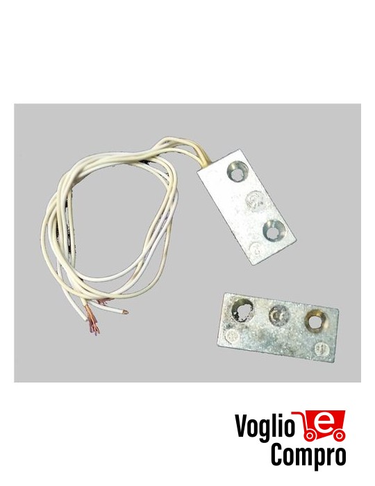 CONTATTO MAGNETICO DA ESTERNO IN ALLUMINIO COSTEL IN CONF. 10 PZ DIM 30x15x9mm