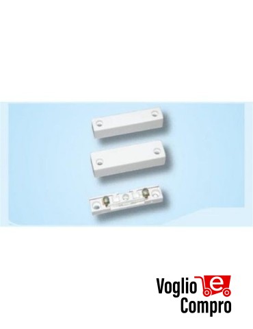 COPLAMO CONTATTO MAGNETICO COSTEL COL. BIANCO CONF. 10 PEZZI DIMENSIONI 51x10x11mm