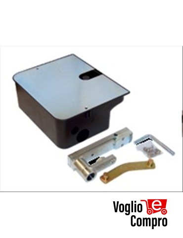 CASSA DI FONDAZIONE 162233 X MOTORE V2 VULCAN IN ACCIAIO FINITURA CATAFORESI