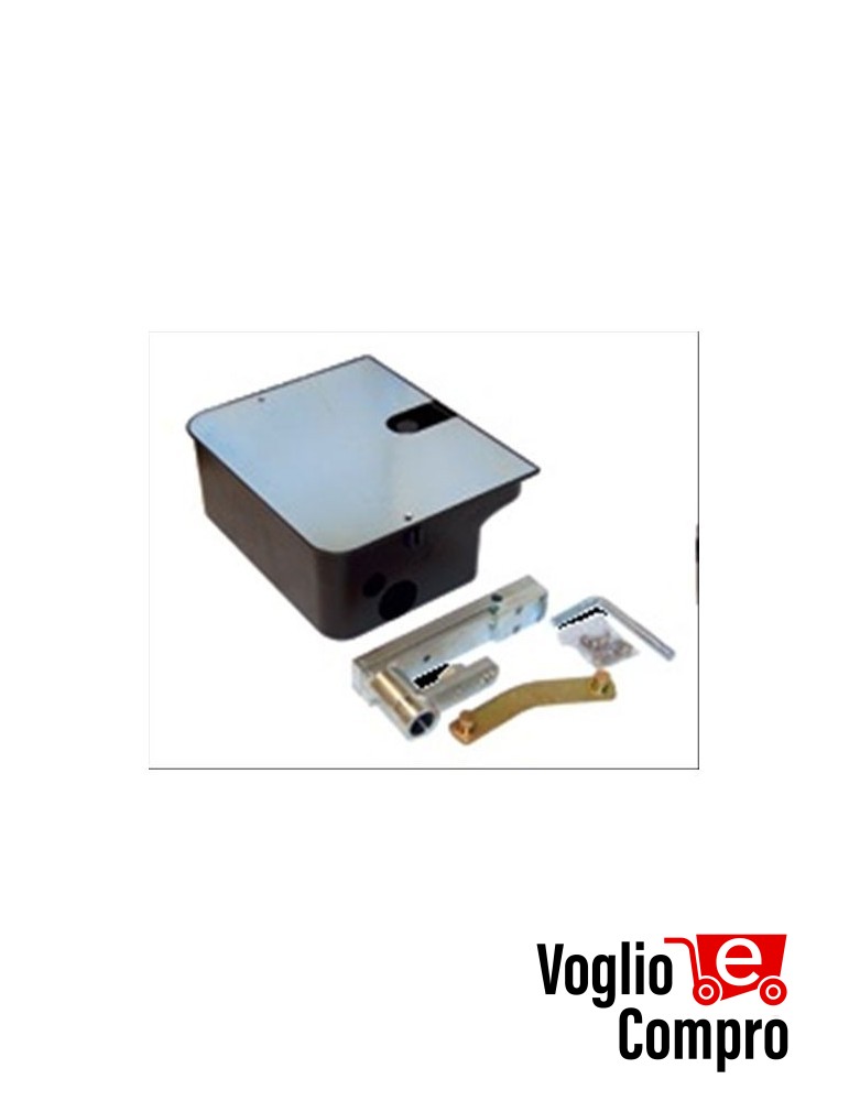 CASSA DI FONDAZIONE 162233 X MOTORE V2 VULCAN IN ACCIAIO FINITURA CATAFORESI