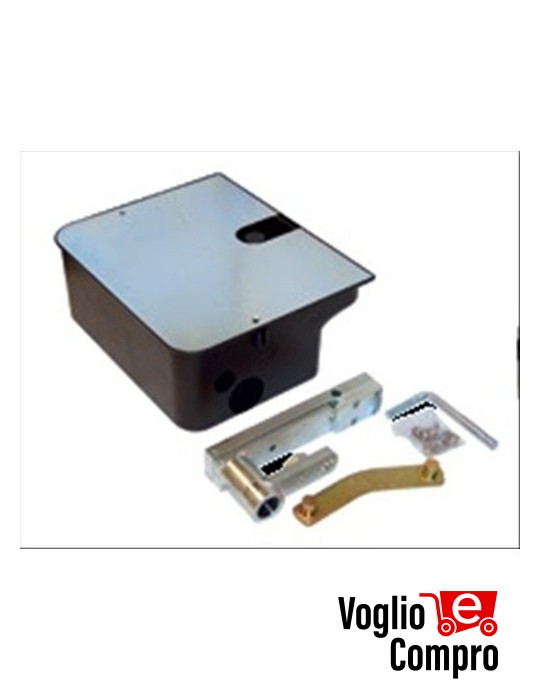 CASSA DI FONDAZIONE 162233 X MOTORE V2 VULCAN IN ACCIAIO FINITURA CATAFORESI