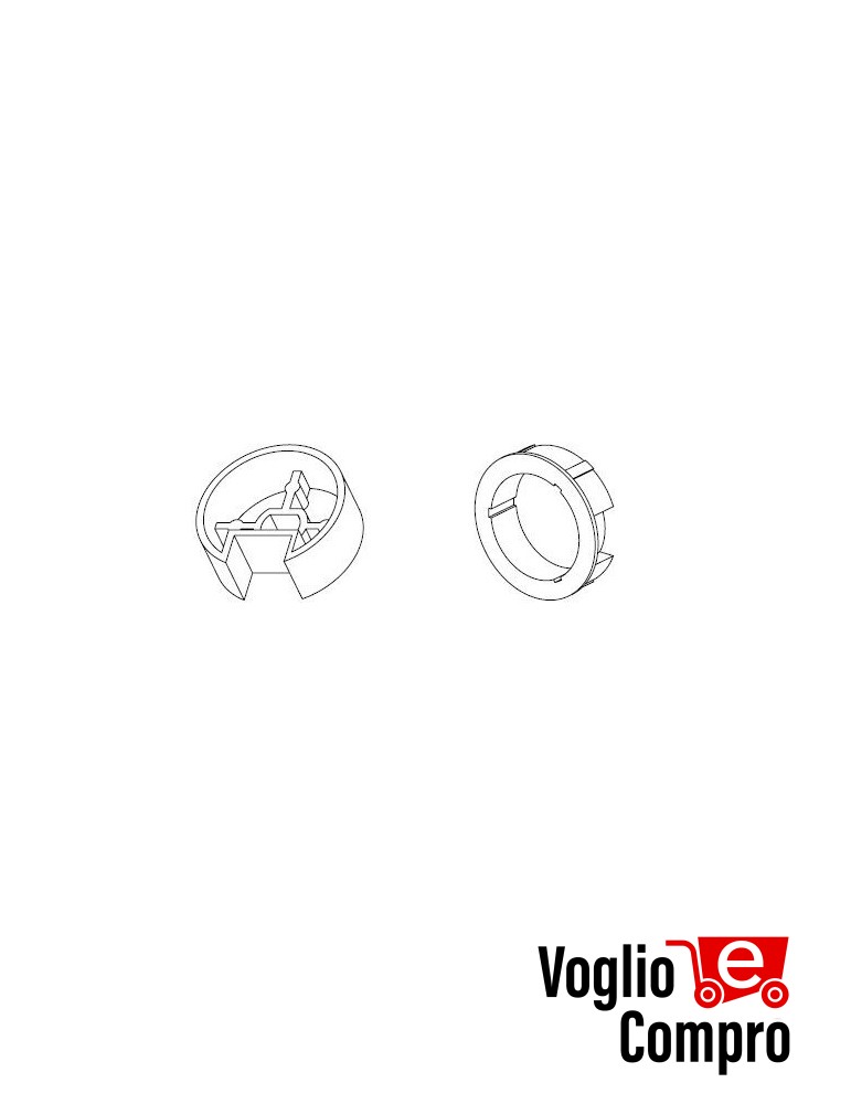 162767-162862 CORONA E PULEGGIA TONDA DEPRAT DIAMETRO 62MM  PER MOTORIDUTTORI TUBOLARI