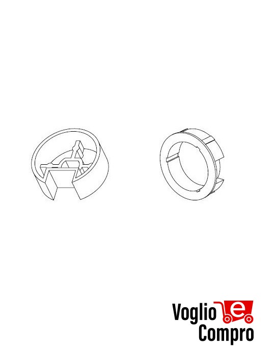 162767-162862 CORONA E PULEGGIA TONDA DEPRAT DIAMETRO 62MM  PER MOTORIDUTTORI TUBOLARI