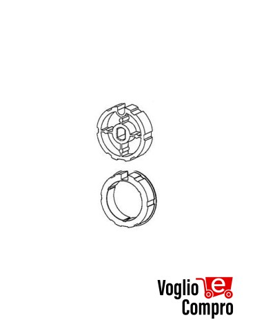 CORONA E PULEGGIA OGIVA DIAMETRO 85MM ACCESSORI PER MOTORIDUTTORI TUBOLARI MATIX 80/120 NM V2