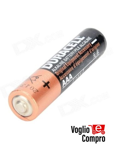 PIAL1,5V Pila 1,5V ministilo (AAA) Duracell in conf. da 10 pz