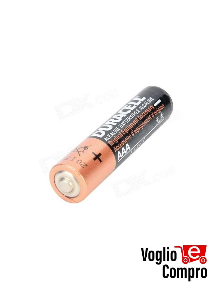 PIAL1,5V Pila 1,5V ministilo (AAA) Duracell in conf. da 10 pz