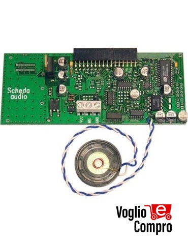 SCHEDA AUDIO GSM INTEGRATO COSTEL X CENTRALI PLUS E SFERA 5 SV (FOTO INDICATIVA)