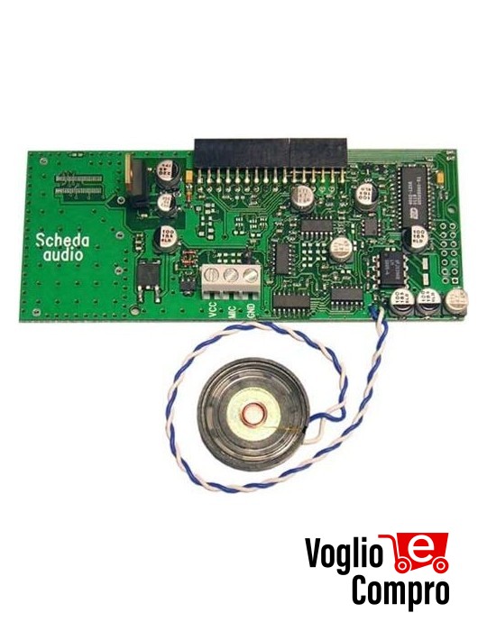 SCHEDA AUDIO GSM INTEGRATO COSTEL X CENTRALI PLUS E SFERA 5 SV (FOTO INDICATIVA)