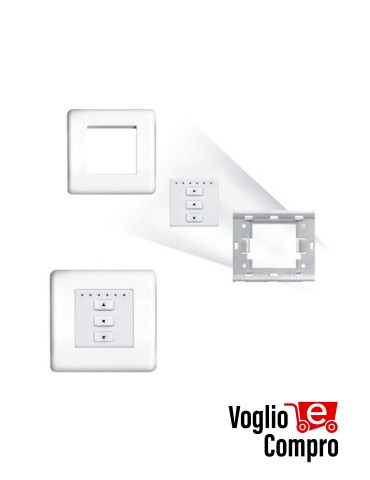 163444 Placca quadra V2 con supporto ARTEMIS