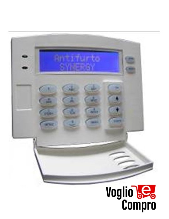 MICROVIDEO SY-820 Tastiera DI GESTIONE IMPIANTO LCD  SYNERGY  TAG USB