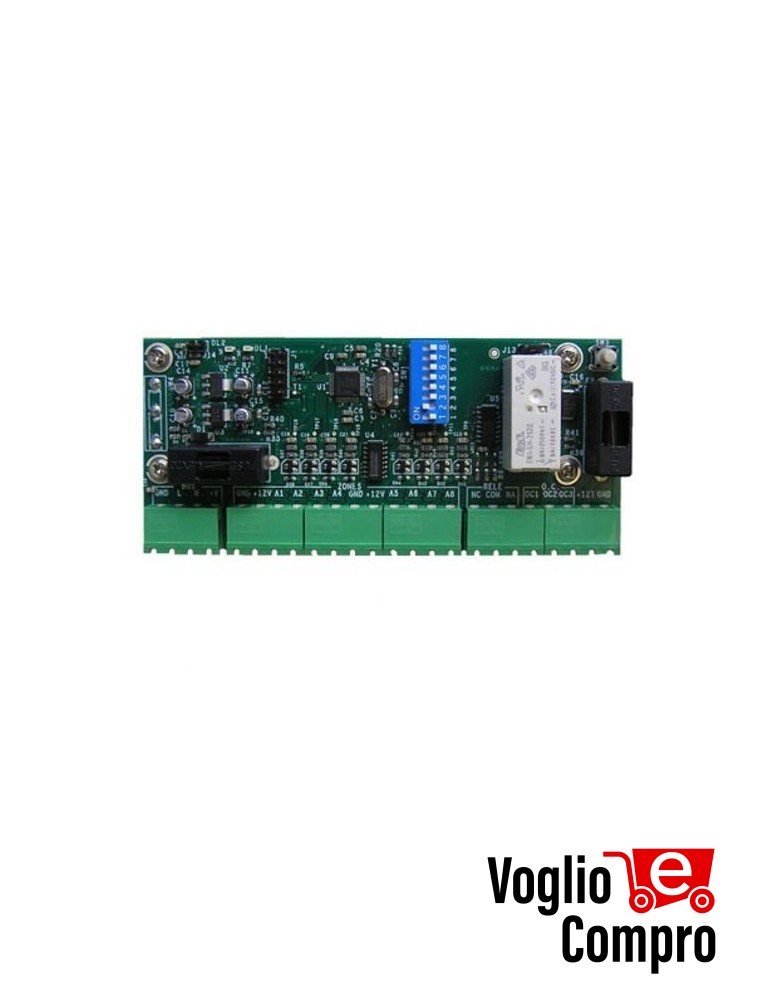 MICROVIDEO ESPANSIONE SY-841 8 IN 4 OUT sinergy antifurto