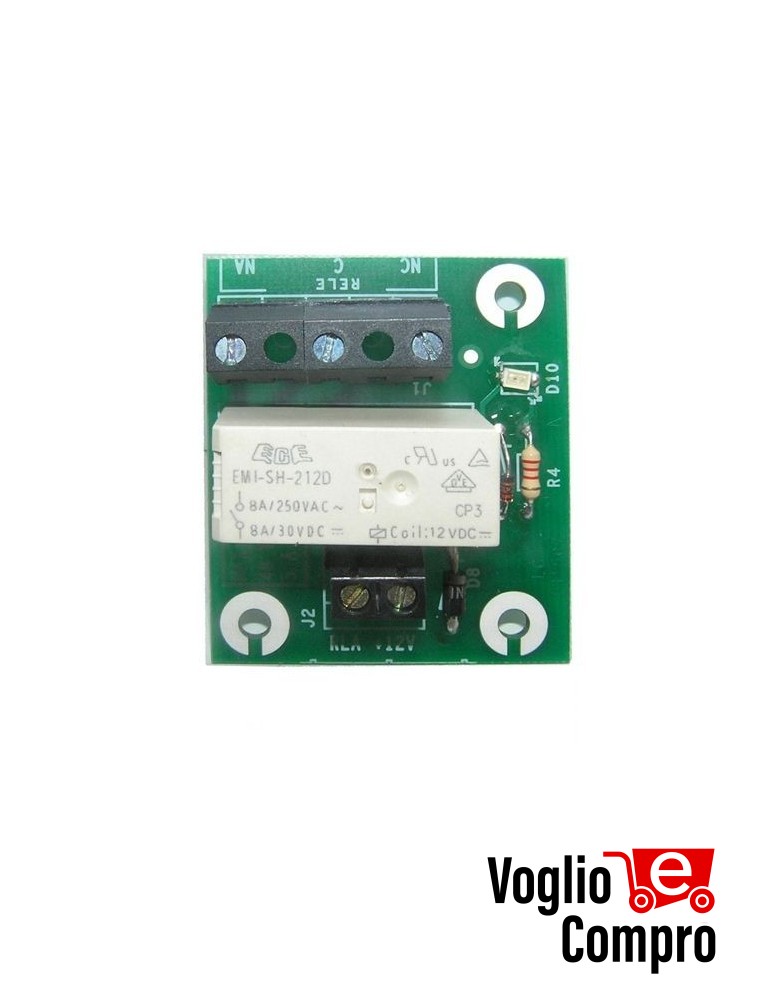 MICROVIDEO SY -966 Scheda 1 Rele' Attuatore