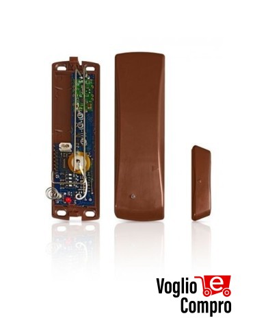 SY-921 MICROVIDEO Contatto Magnetico via radio SY-921 MARRONE INERZIALE Antifurto