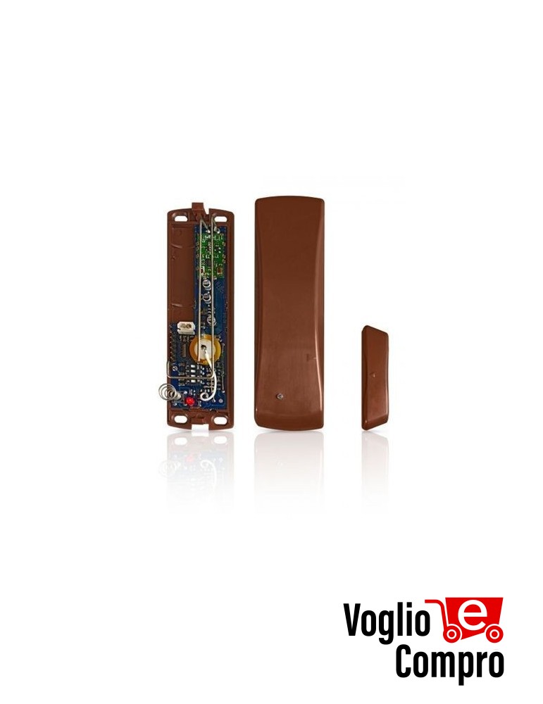 SY-921 MICROVIDEO Contatto Magnetico via radio SY-921 MARRONE INERZIALE Antifurto
