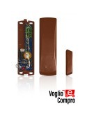 SY-921 MICROVIDEO Contatto Magnetico via radio SY-921 MARRONE INERZIALE Antifurto