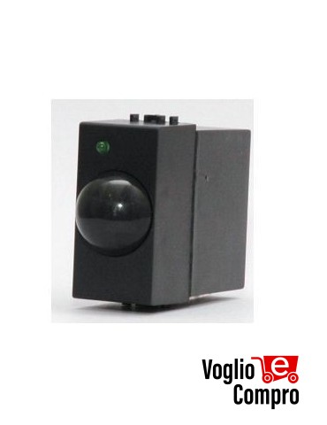 MICROVIDEO MCS-MIR Sensore infrarosso passivo da incasso su frutto MONOPOSTO