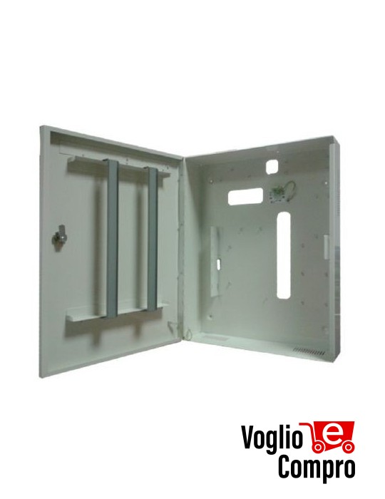 WALLBOXBASE WALL BOX METALLICO BASE CON CHIAVE E FISSAGGIO DVR