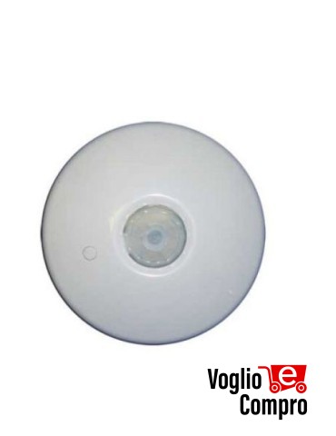MICROVIDEO MCS-360 RILEVATORE SOFFITTO DOPPIA TECNOLOGIA (MW + PIR) COPERTURA 360
