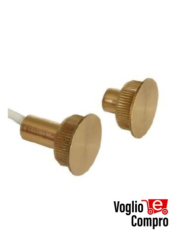 MICROVIDEO MCS-426 CONTATTO MAGNETICO OTTONE INCASSO PORTONI BLINDATI