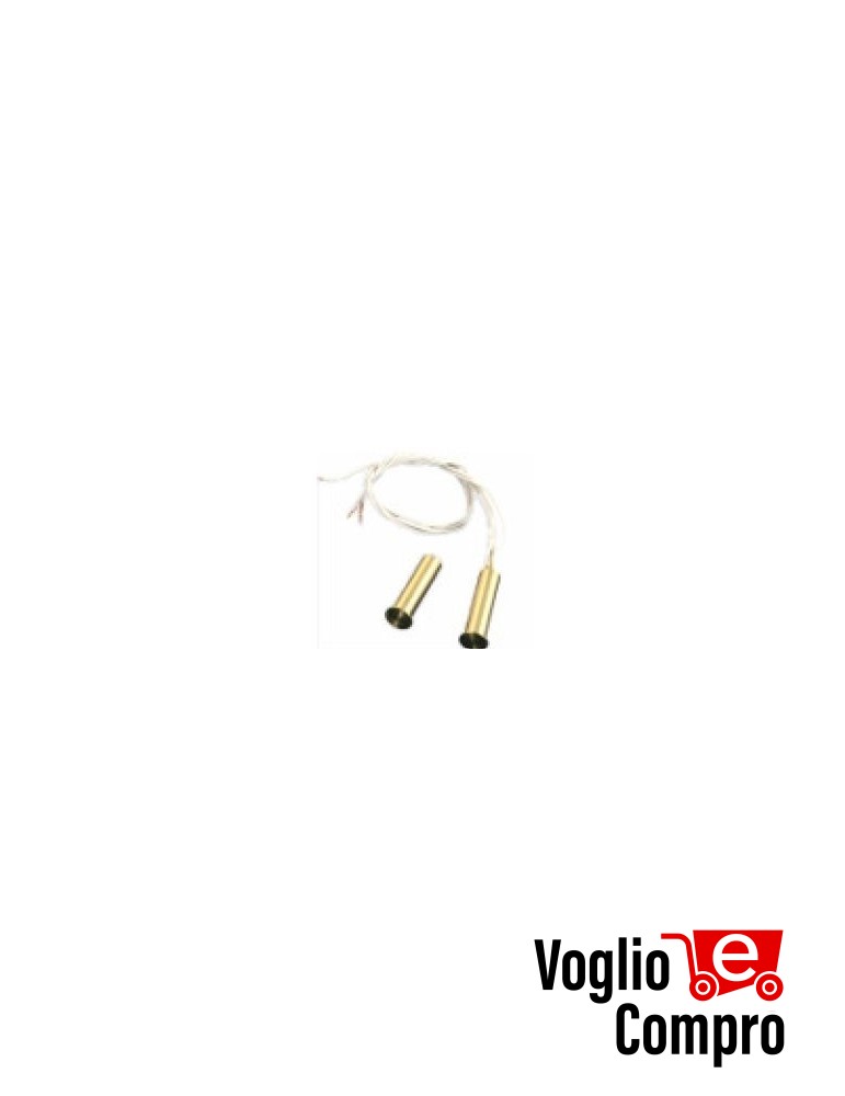 CONTATTO MAGNETICO IN OTTONE MCS 425 FORMA CILINDRICA INCASSO CONFEZIONE 5 PEZZI
