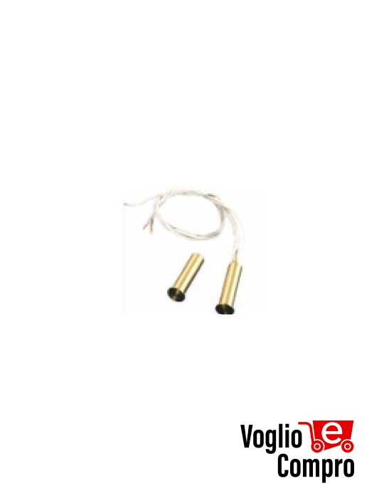 CONTATTO MAGNETICO IN OTTONE MCS 425 FORMA CILINDRICA INCASSO CONFEZIONE 5 PEZZI