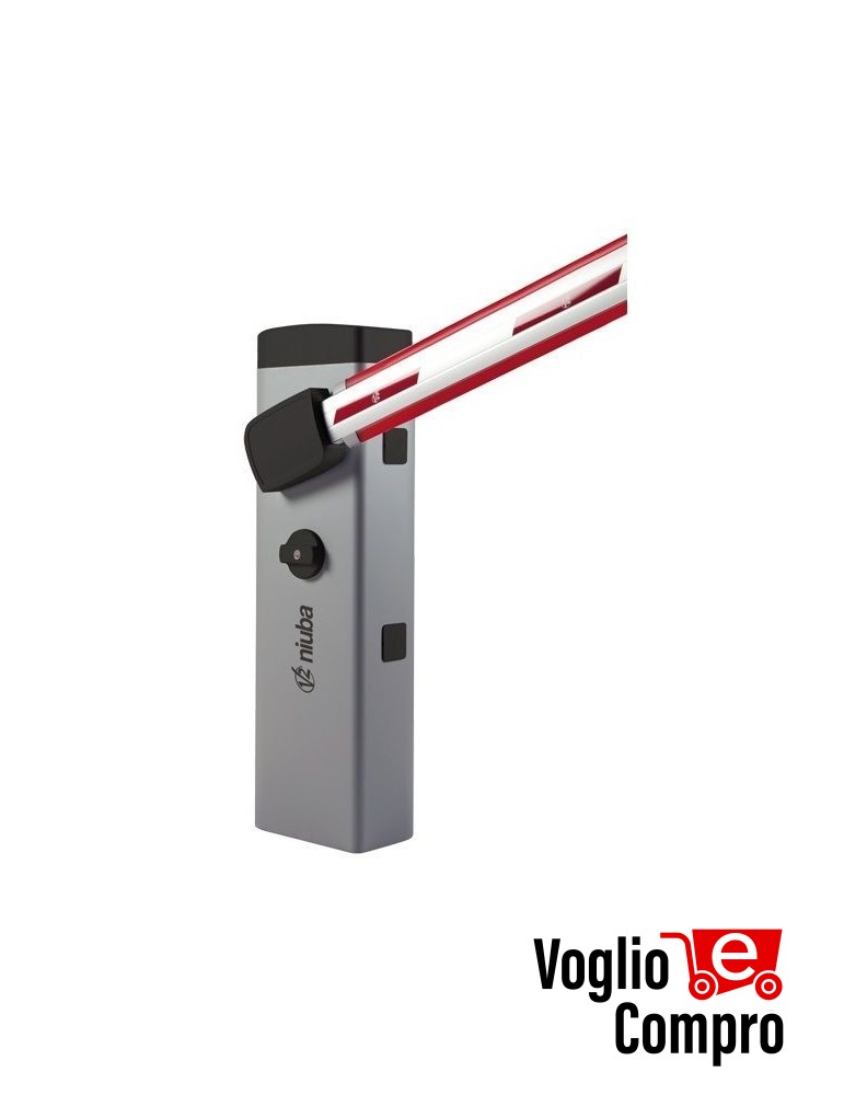BARRIERA STRADALE NIUBA 4 V2 MOTORE 24V APERTURA RAPIDA FINO A 4 MT LARGHEZZA