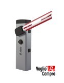 BARRIERA STRADALE NIUBA 6 V2 MOTORE 24V APERTURA RAPIDA FINO A 6 MT LARGHEZZA