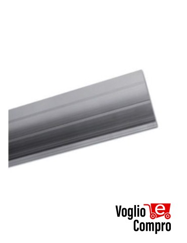 BARRA QUADRA IN ALLUMINIO DA 4,22 MT V2 163614 PER NIUBA 4