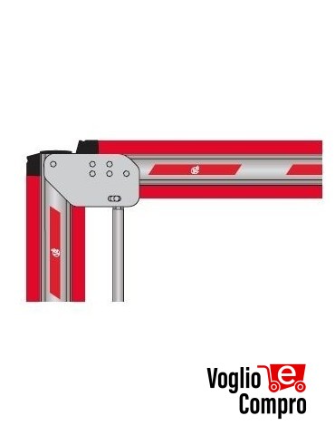 Snodo per barra quadra V2 163616 NIUBA 4