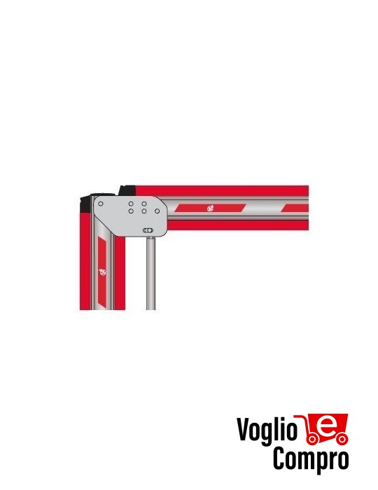 Snodo per barra quadra V2 163616 NIUBA 4