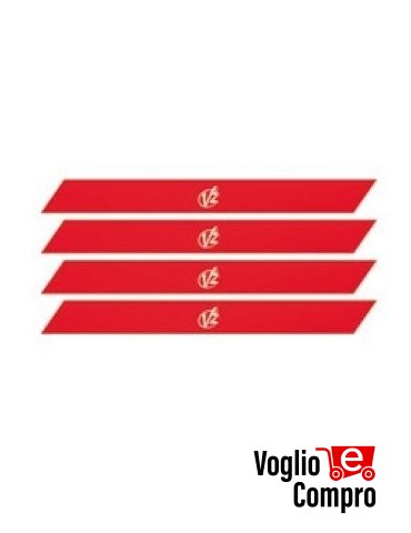 Strisce adesive catarifrangenti (24 pezzi) V2 163622 PER NIUBA