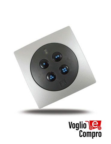 6901366 RADIOCOMANDO TELECOMANDO ORIGINALE BFT RB4 MURALE 433,92MHZ ROLLING CODE 4TASTI