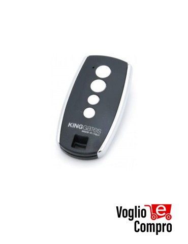 6901200 RADIOCOMANDO TELECOMANDO ORIGINALE KING GATES STYLO 4  433,92MHZ ROLLING CODE