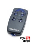 RADIOCOMANDO TELECOMANDO ORIGINALE NICE FLO4R-S 433Mhz ROLLING CODE  4TX