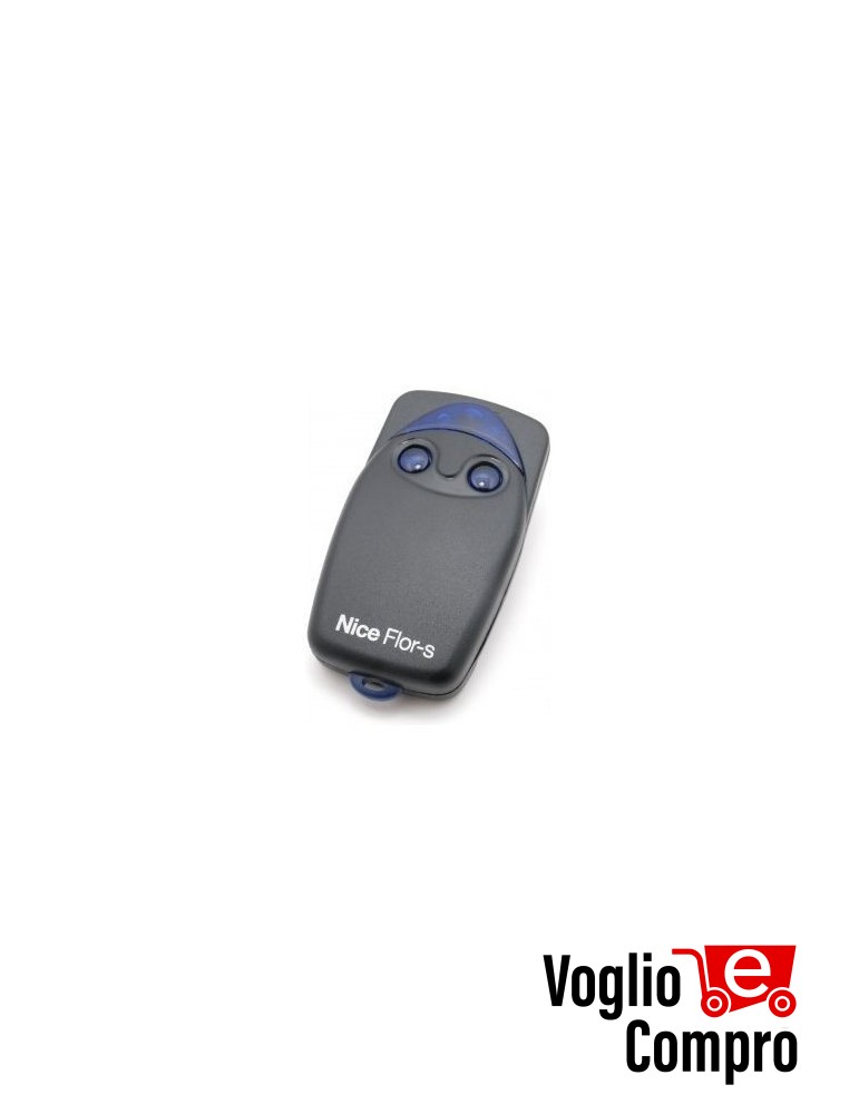 6900910 RADIOCOMANDO TELECOMANDO ORIGINALE NICE FLO 2 433Mhz ROLLING CODE  2TASTI
