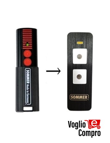 6900890 RADIOCOMANDO TELECOMANDO ORIGINALE SOMMER 4014TX 03-434-2    434,42Mhz  ROLLING CODE