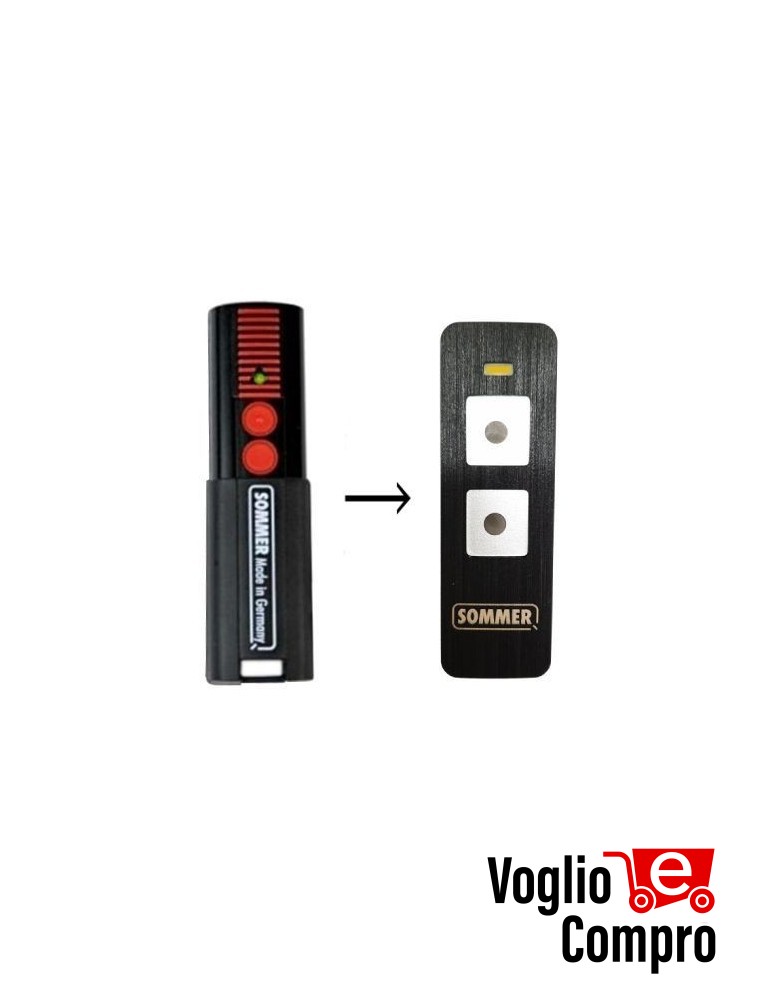 6900890 RADIOCOMANDO TELECOMANDO ORIGINALE SOMMER 4014TX 03-434-2    434,42Mhz  ROLLING CODE