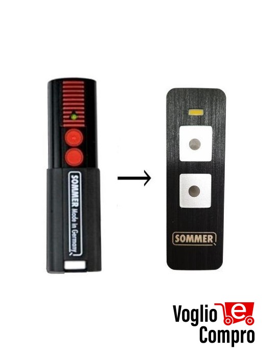 6900890 RADIOCOMANDO TELECOMANDO ORIGINALE SOMMER 4014TX 03-434-2    434,42Mhz  ROLLING CODE