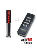 60900891RADIOCOMANDO TELECOMANDO ORIGINALE SOMMER 4013 TX 03-434-4   434,42Mhz ROL.CODE