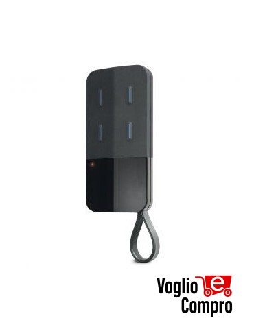 6904210 RADIOCOMANDO TELECOMANDO ORIGINALE TELCOMA EDGE 4E  433,92MHZ CODICE FISSO  4TX