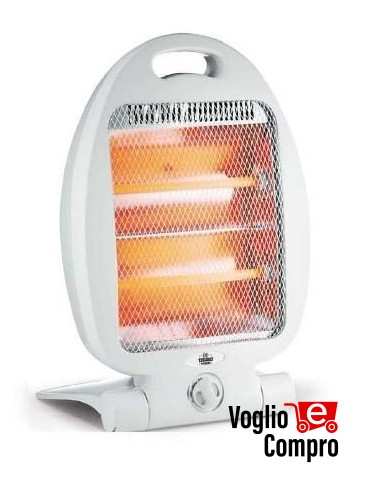 STUFA ALOGENA 400- 800W ALOSFLEX piccola ed ergonomica