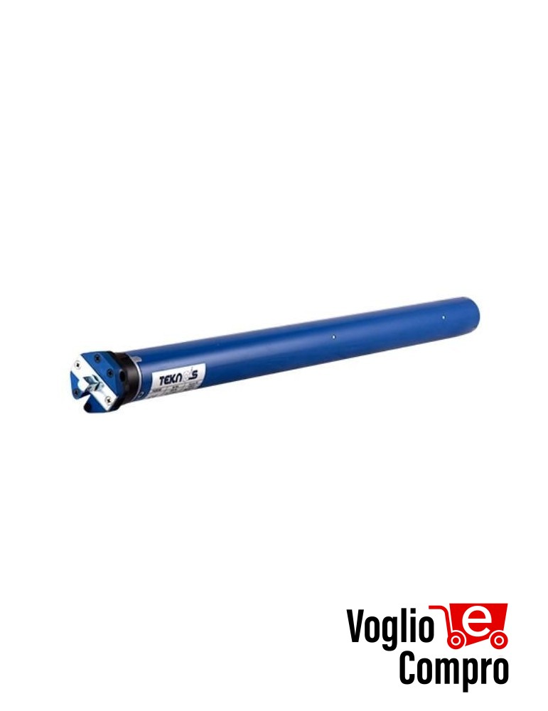 MOTORE TUBOLARE RADIO TEKNOS FINECORSA ELETTRONICO AUTO TENSIONAMENTO 35Kg 20Nm