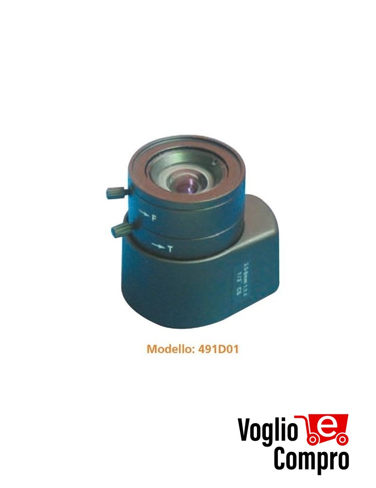 491D01 Obiettivo varifocal 3,5 - 8 mm cs 1/3