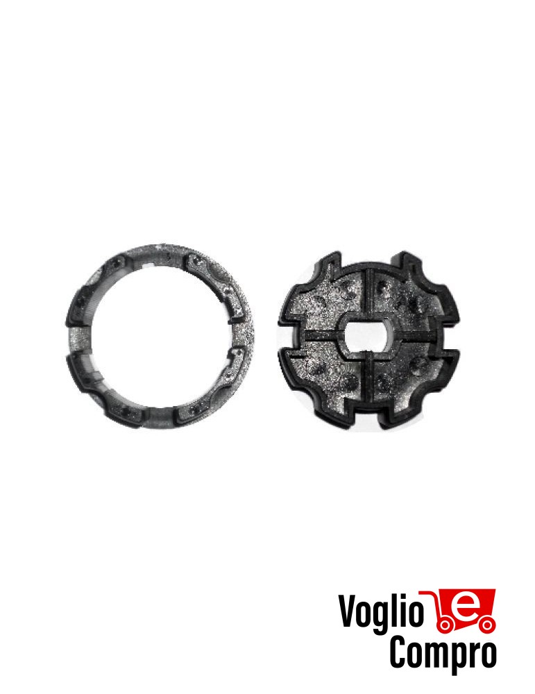 ADATTATORE PER RULLO D 60mm ALLUMINIO PER MOTORI TEKNOS T45