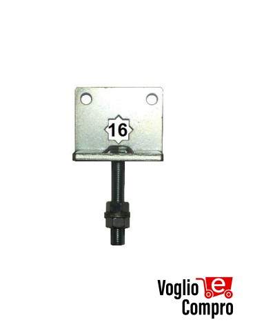 SUPPORTO REGOLAZIONE VERTICALE MOTORIDUTTORI DIAMETRO 55mm - 59mm