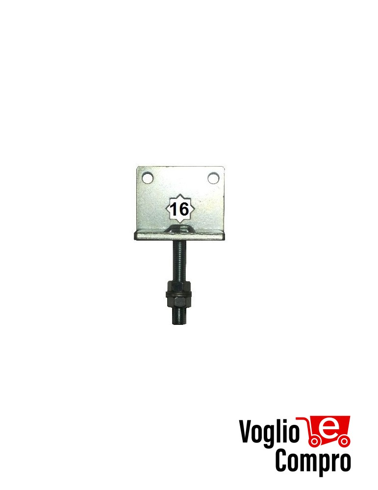 SUPPORTO REGOLAZIONE VERTICALE MOTORIDUTTORI DIAMETRO 55mm - 59mm