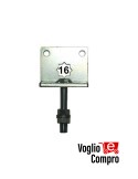 SUPPORTO REGOLAZIONE VERTICALE MOTORIDUTTORI DIAMETRO 55mm - 59mm